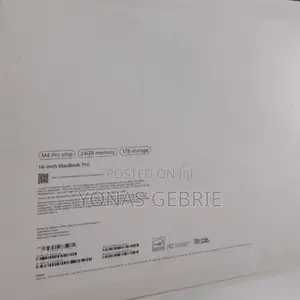New Laptop Apple MacBook Pro 2024 M4 14-Inch 24GB SSD 1T
