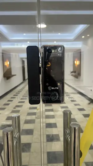 Durable Smart Frameless Glass Door Locks Secure Stylish