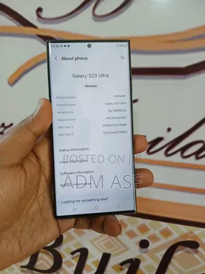 Samsung Galaxy S23 Ultra 256 GB Black