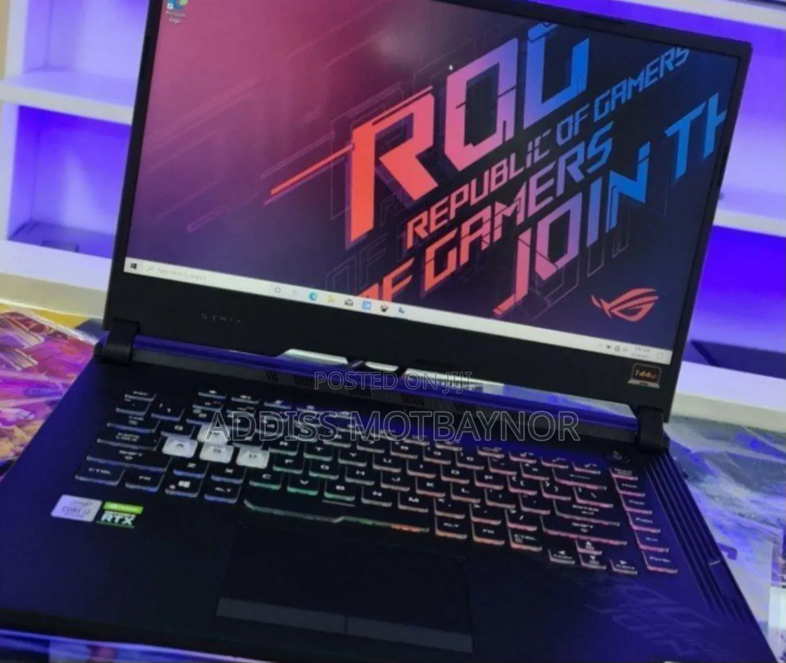 New Laptop Asus ROG Strix G15 16GB Intel Core I7 SSD 512GB
