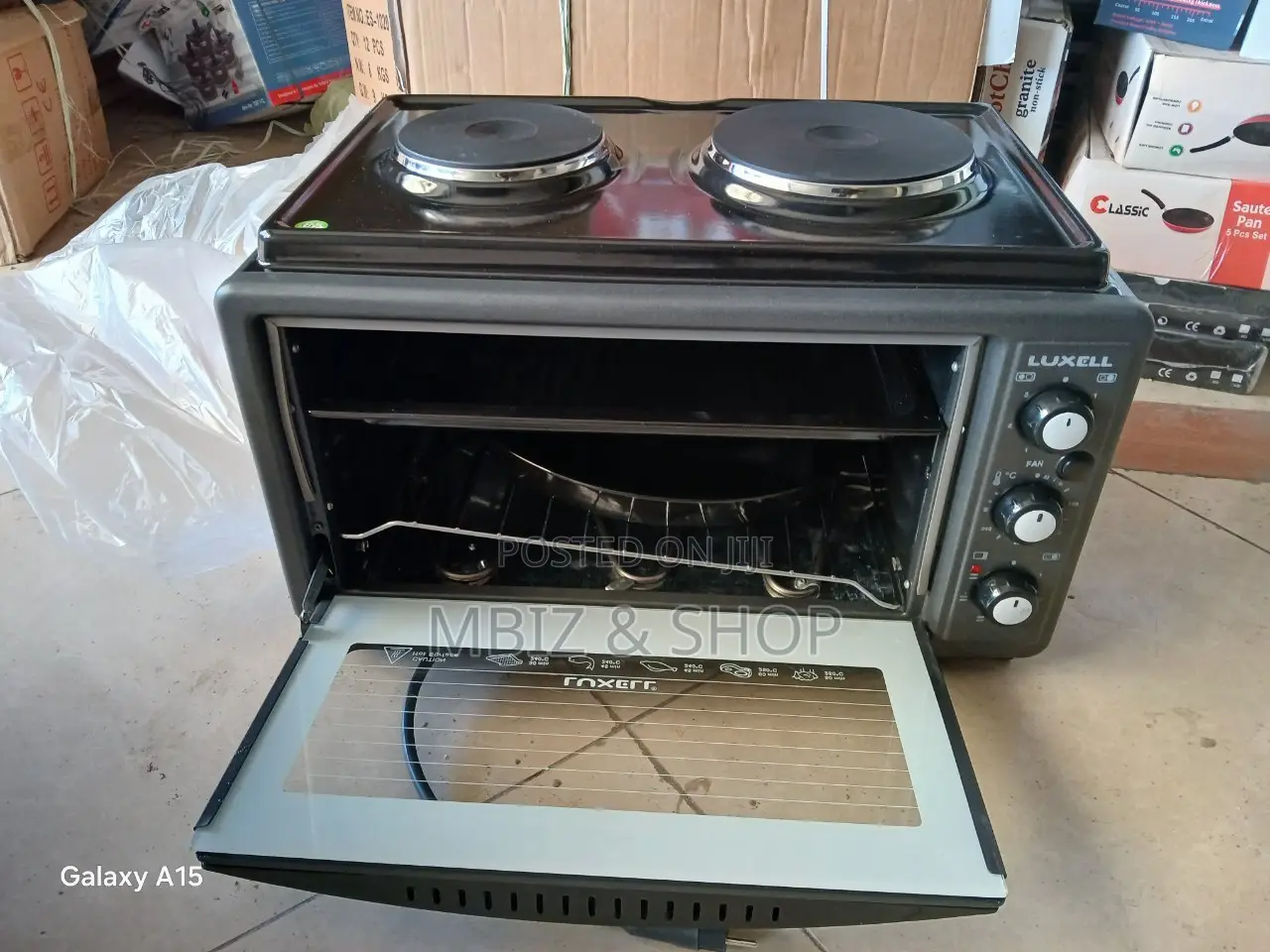 Luxell Oven With Stove