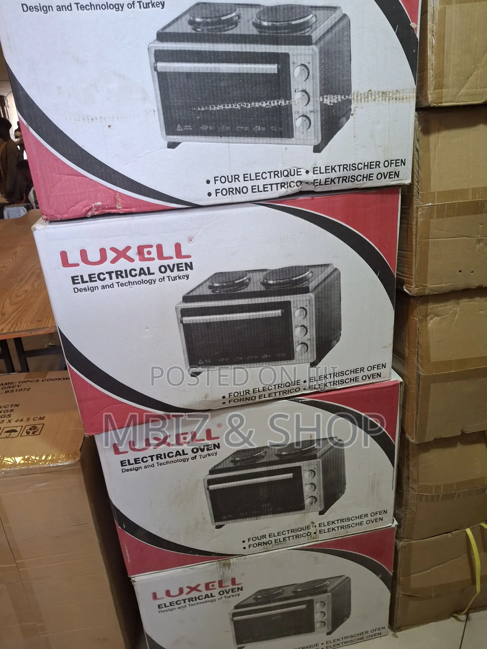 Luxell Oven With Stove