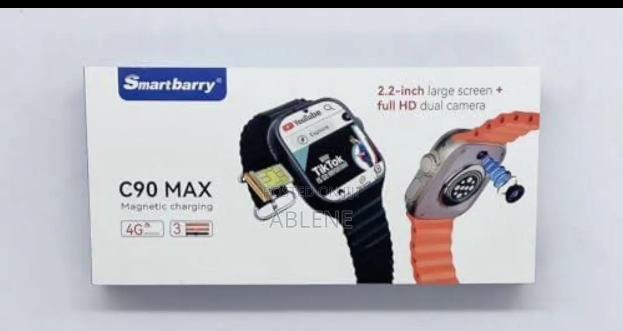 C90 Max Smart Watch Support Sim Card