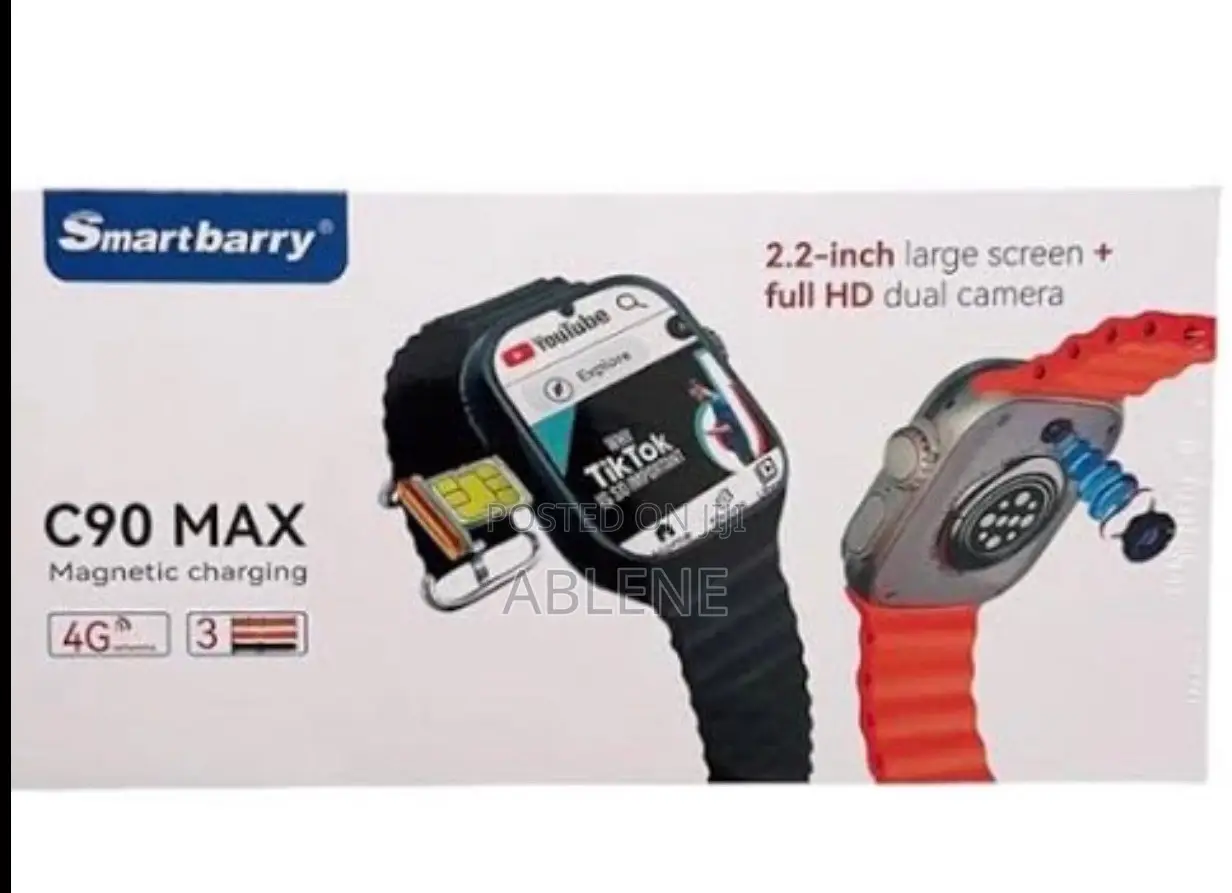 C90 Max Smart Watch Support Sim Card