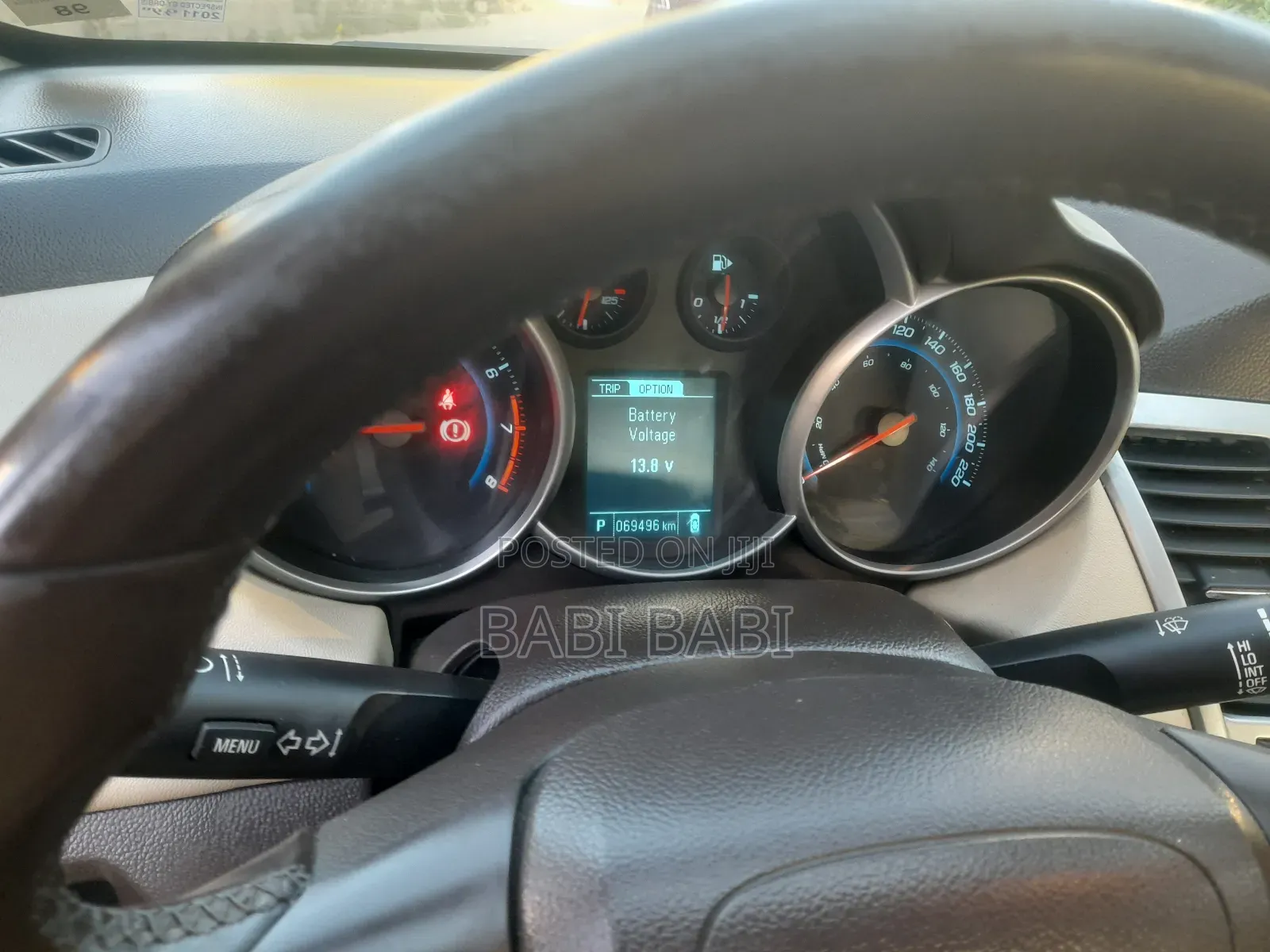 Chevrolet Cruze 2015 Gold