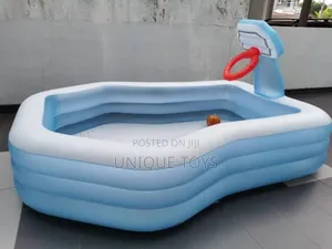 Intex Shootin' Hoops Family Swimming Pool, Inflatable 