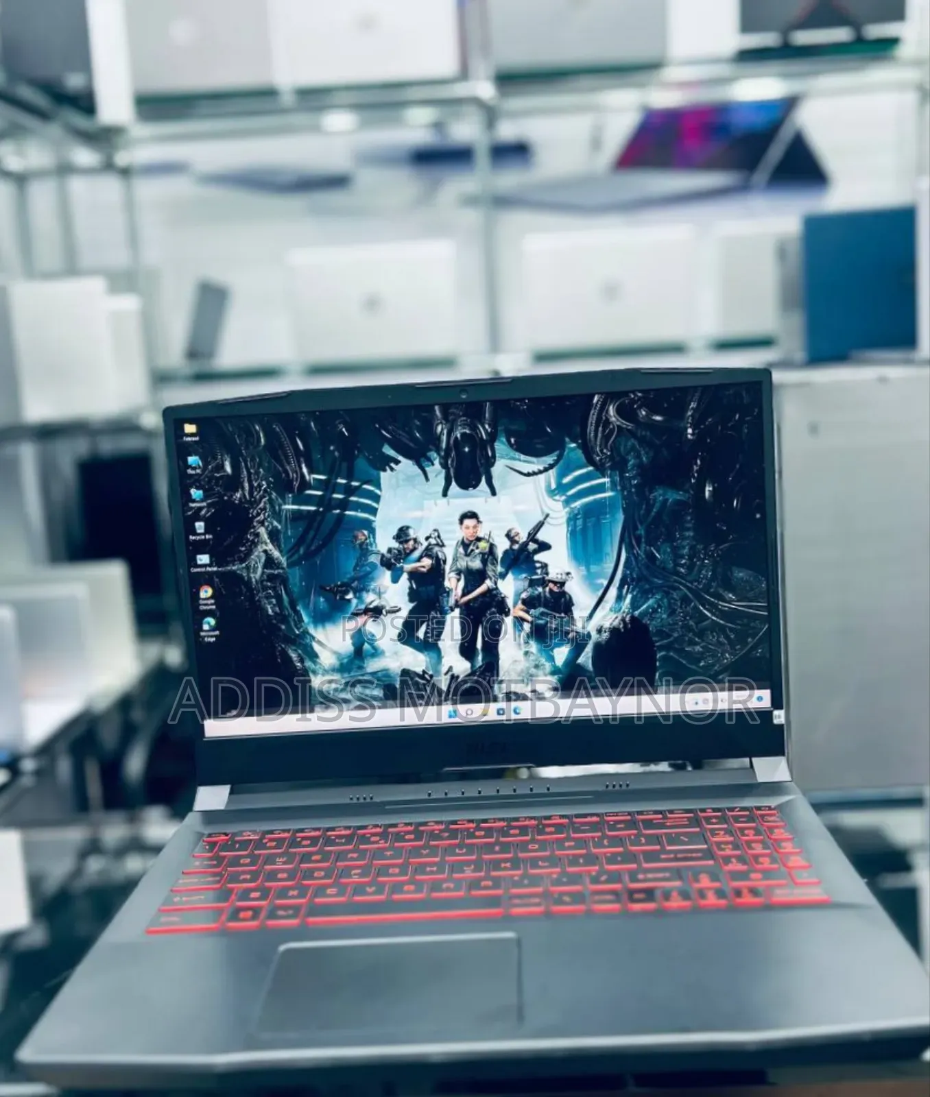 New Laptop MSI GP75 Leopard 16GB Intel Core I7 SSD 512GB