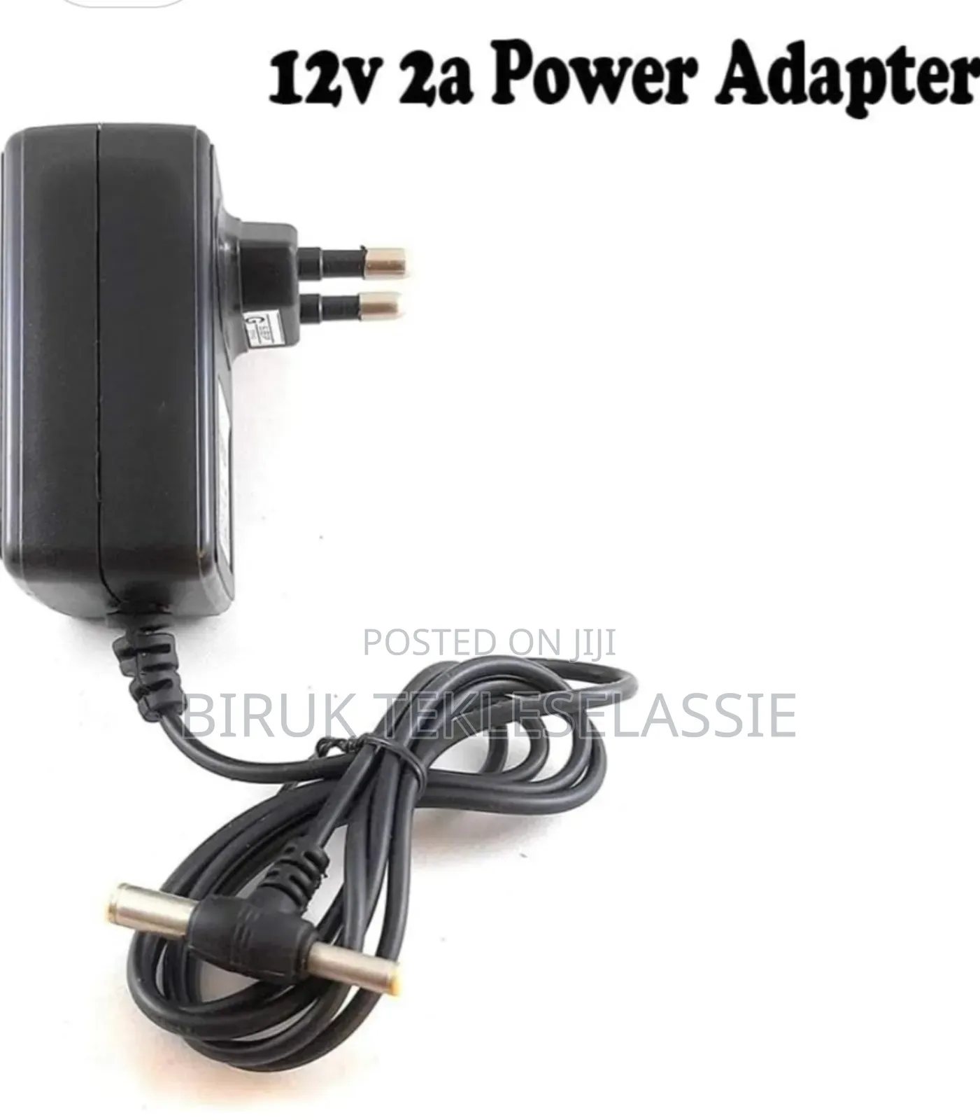 12v. 2a.Power Adapter (2in 1 Conector)