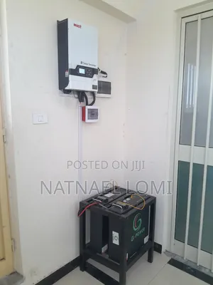 Photo - Invertor, Battery, and Solarpanal Back-Up