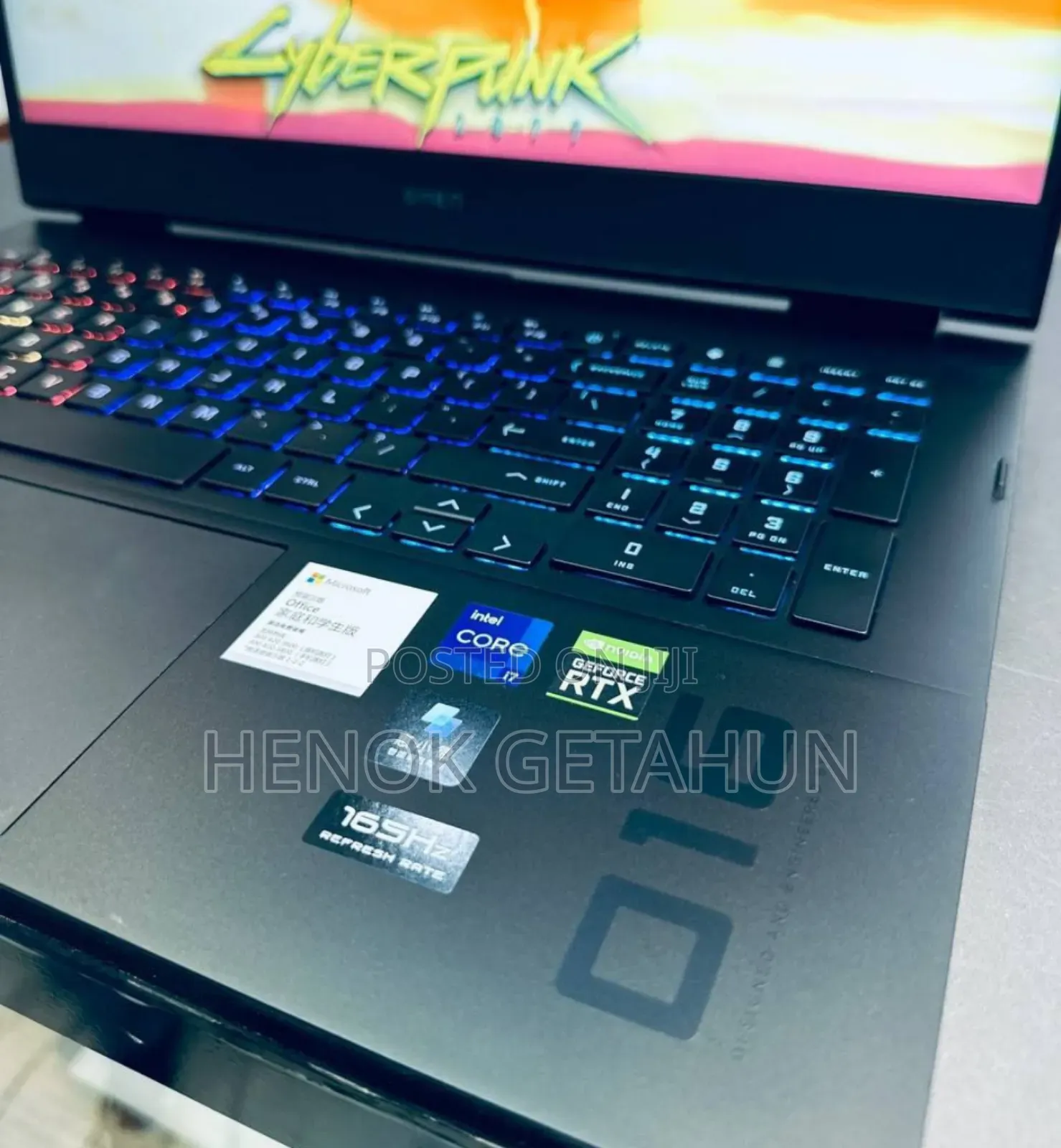 New Laptop HP Omen 16 16GB Intel Core I7 SSD 512GB