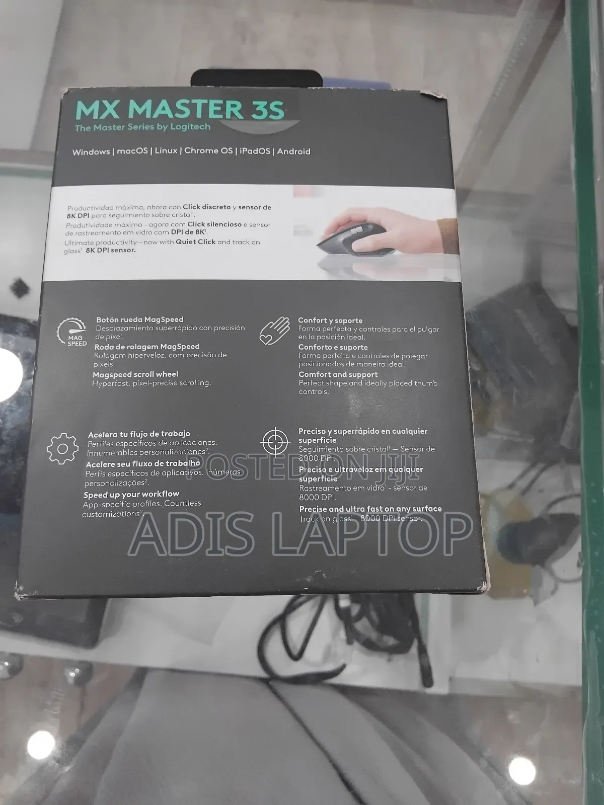 Logitech MX Master 3s- Wireless Mouse