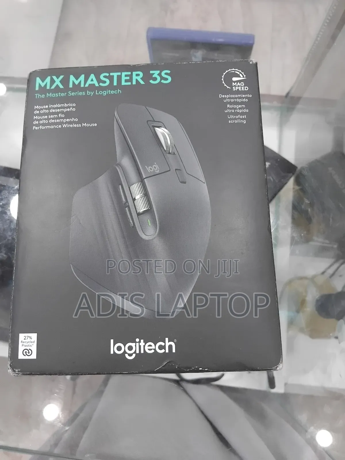 Logitech MX Master 3s- Wireless Mouse