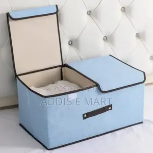 Dust Proof Foldable Storage Box With Lid