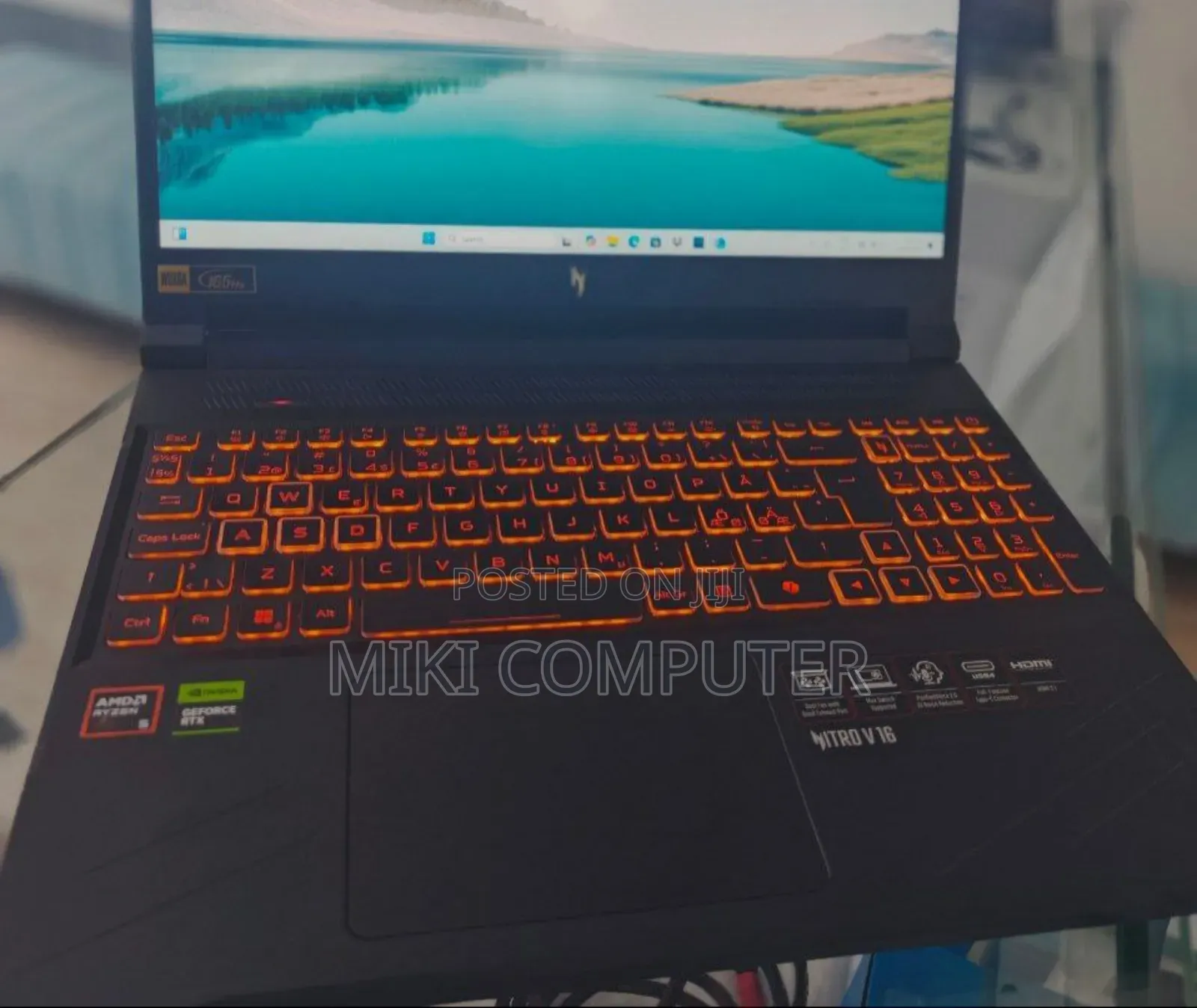 New Laptop Acer Nitro 5 16GB AMD Ryzen 5 SSD 1T