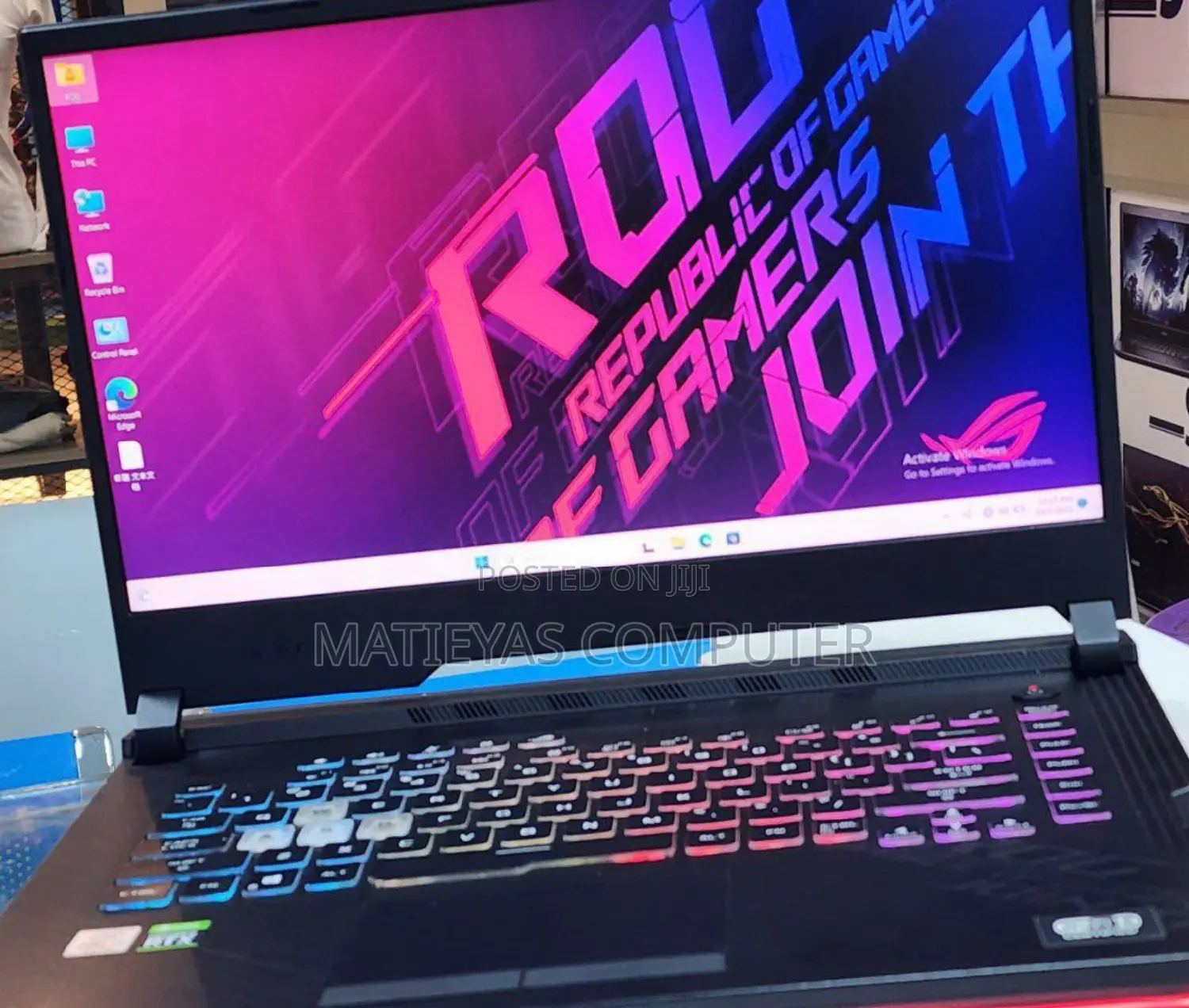 New Laptop Asus ROG Strix G15 16GB Intel Core i7 SSD 1T