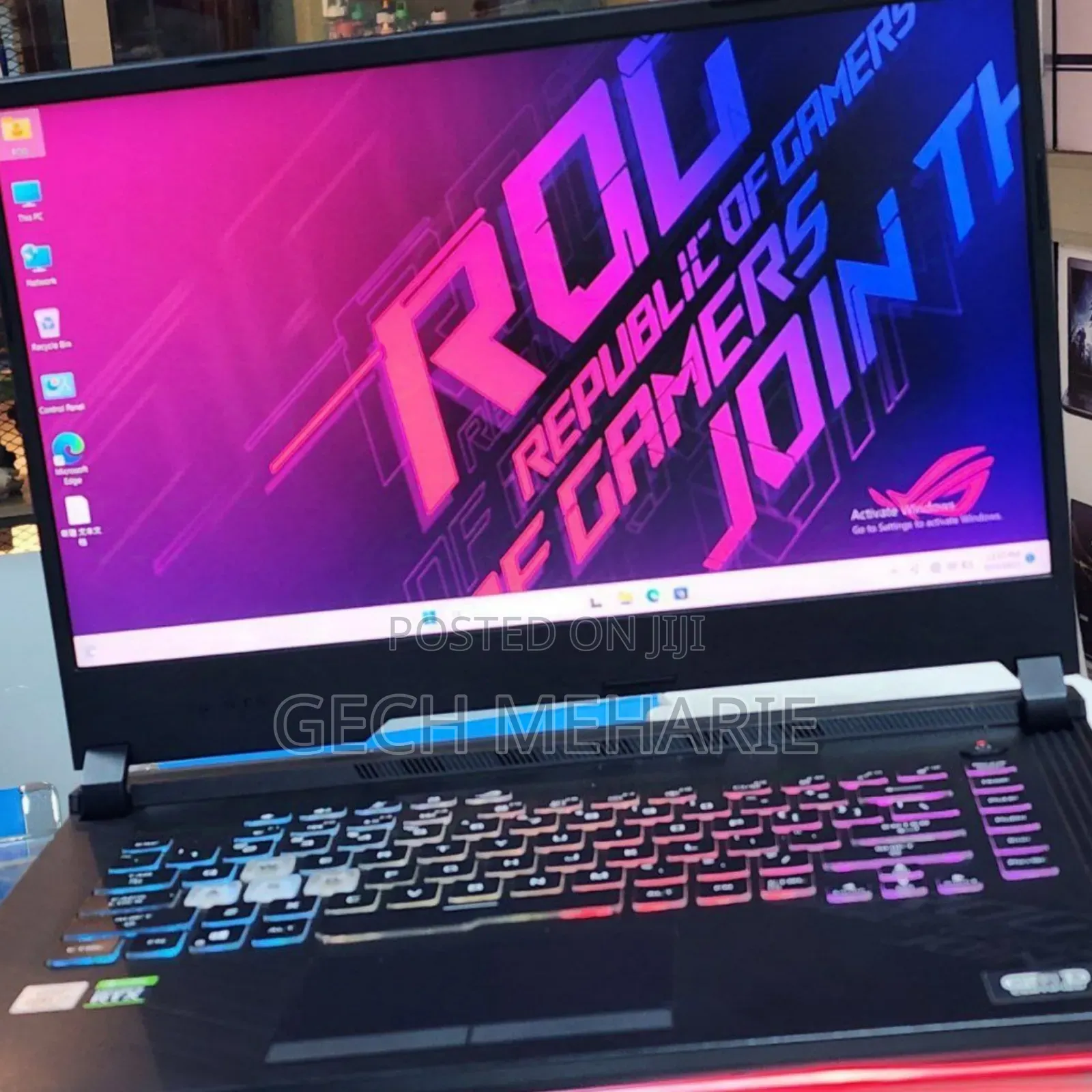 New Laptop Asus ROG Strix G15 16GB Intel Core I7 SSD 1T