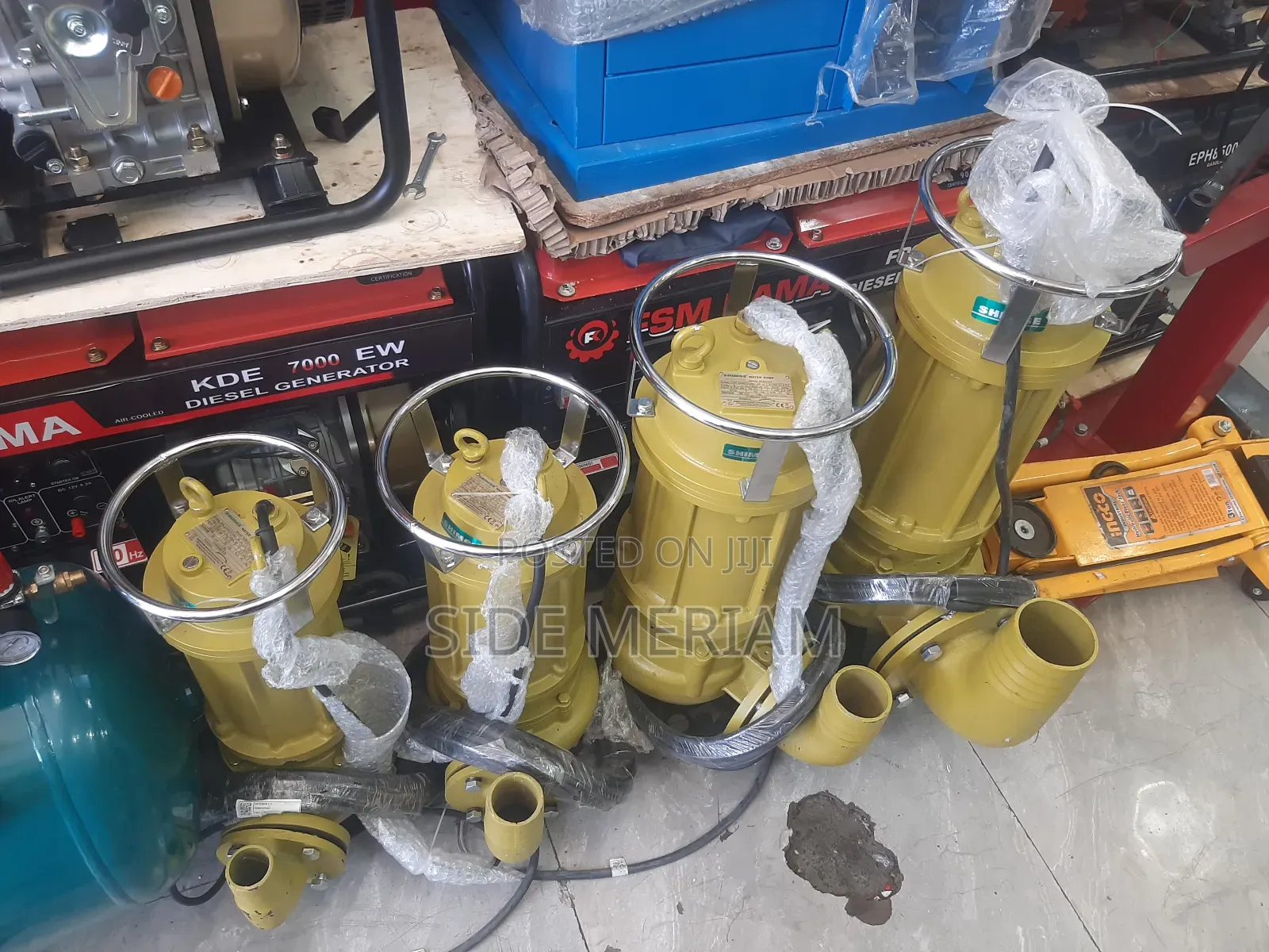 Multi-Stage Submersible Sewage Pump