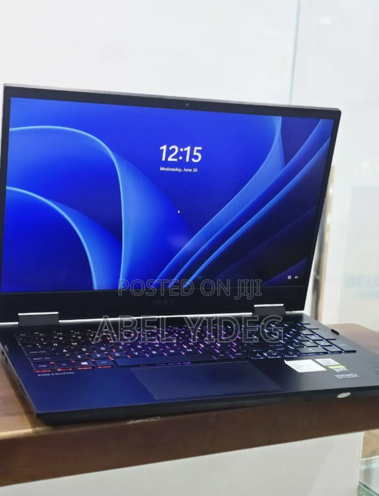 New Laptop HP Omen 15 16GB Intel Core I7 SSD 1T