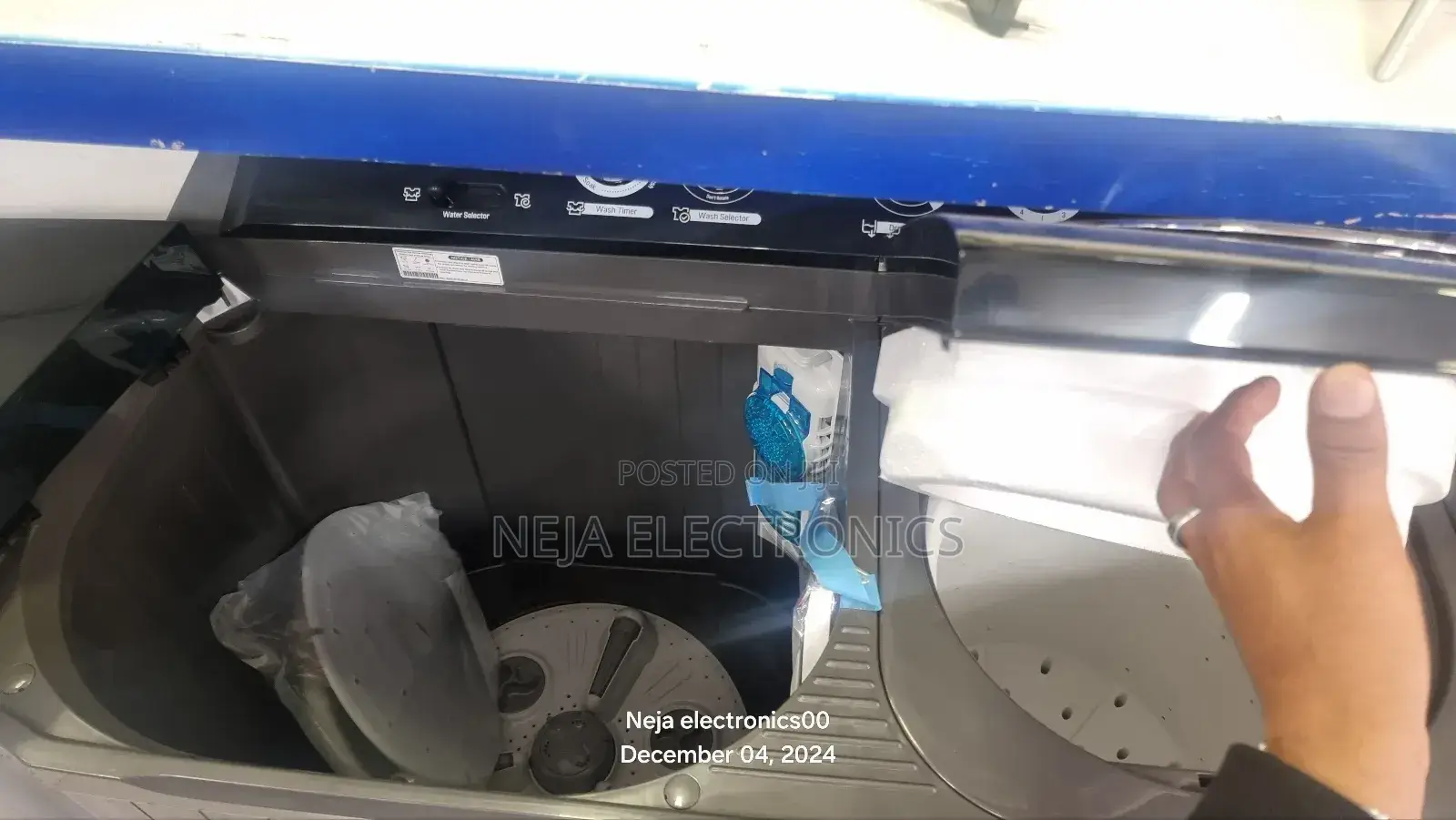 Lg Washing Machine 18kg Sami Automatic