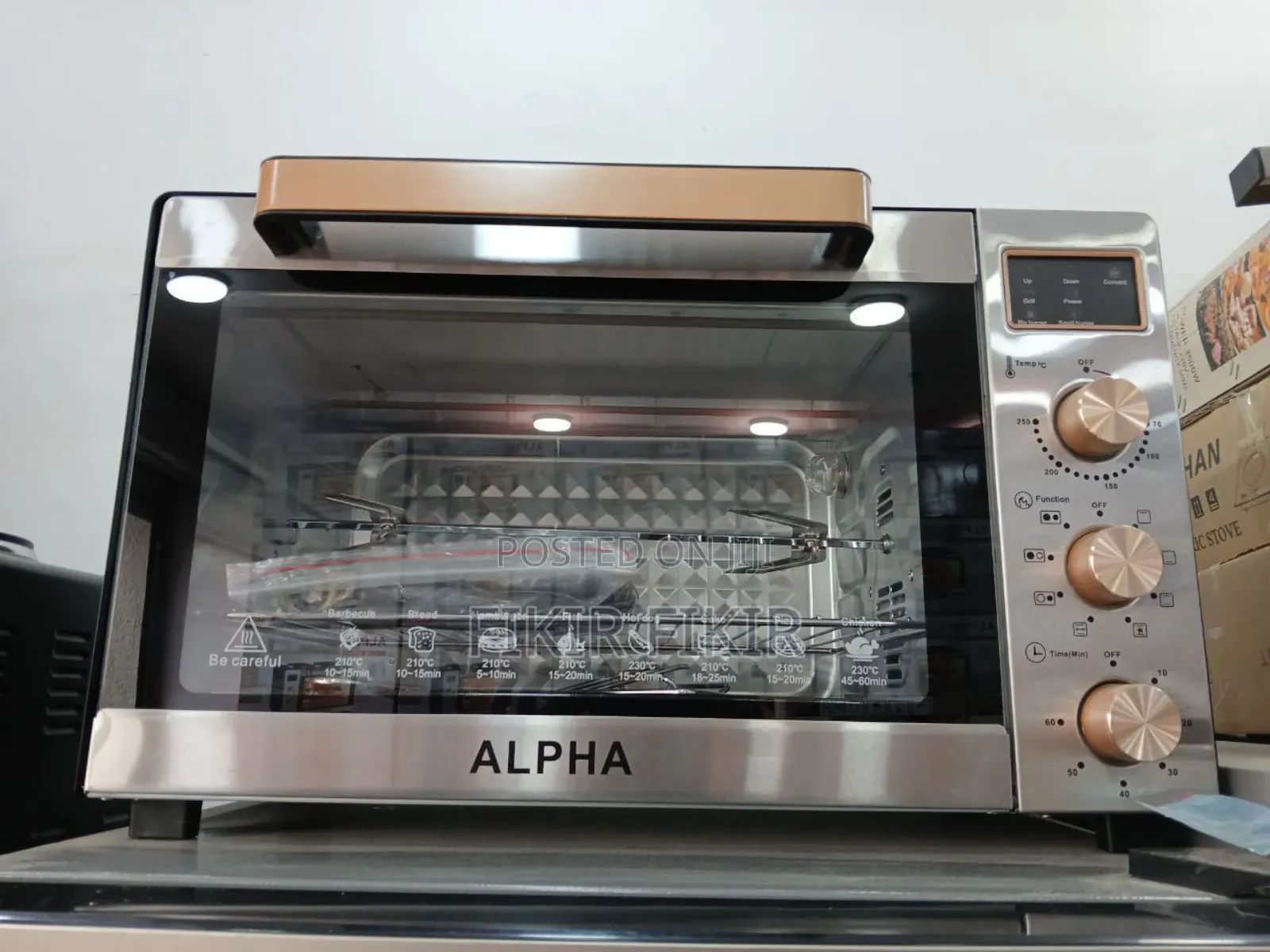 Alpha Mini Oven Discount for Gena ገና
