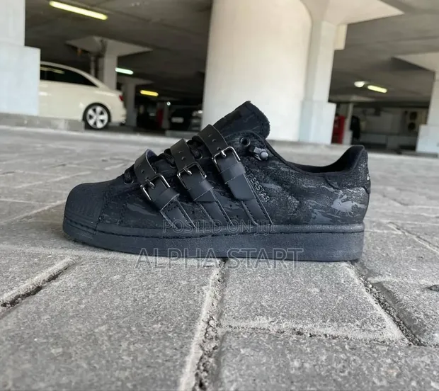 Adidas #Superstar Rabbit Hole Black Master Quality for sale - Alpha Start   Price: ETB 7,500 on Jiji.com.et [Bole]