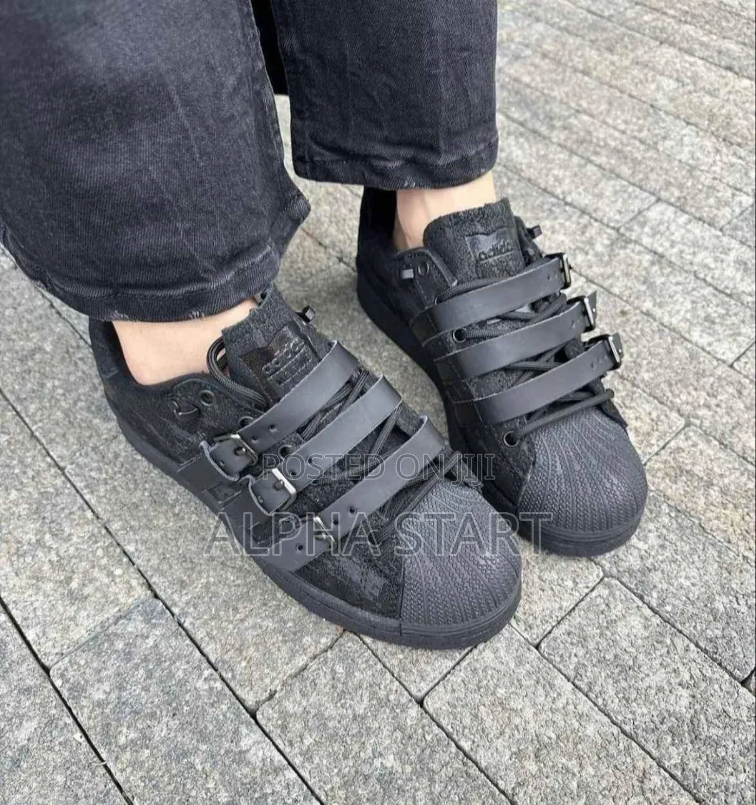 #Adidas #Superstar Rabbit Hole Black 
 Master Quality