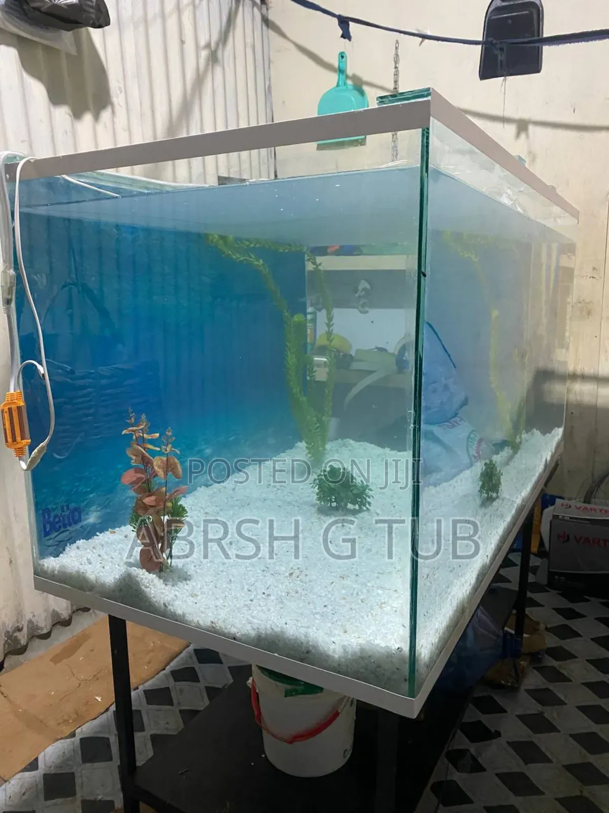 Aquarium የዓሳ ቤት ከነ ሙሉ እቃው እንሰራለን