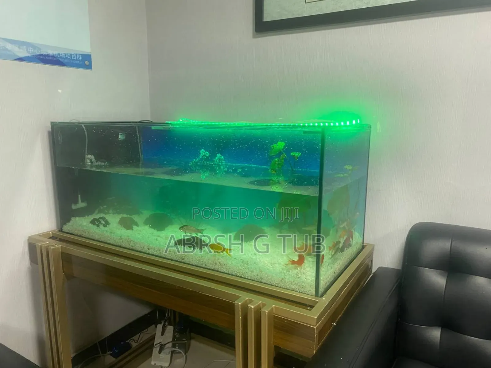 Aquarium የዓሳ ቤት ከነ ሙሉ እቃው እንሰራለን