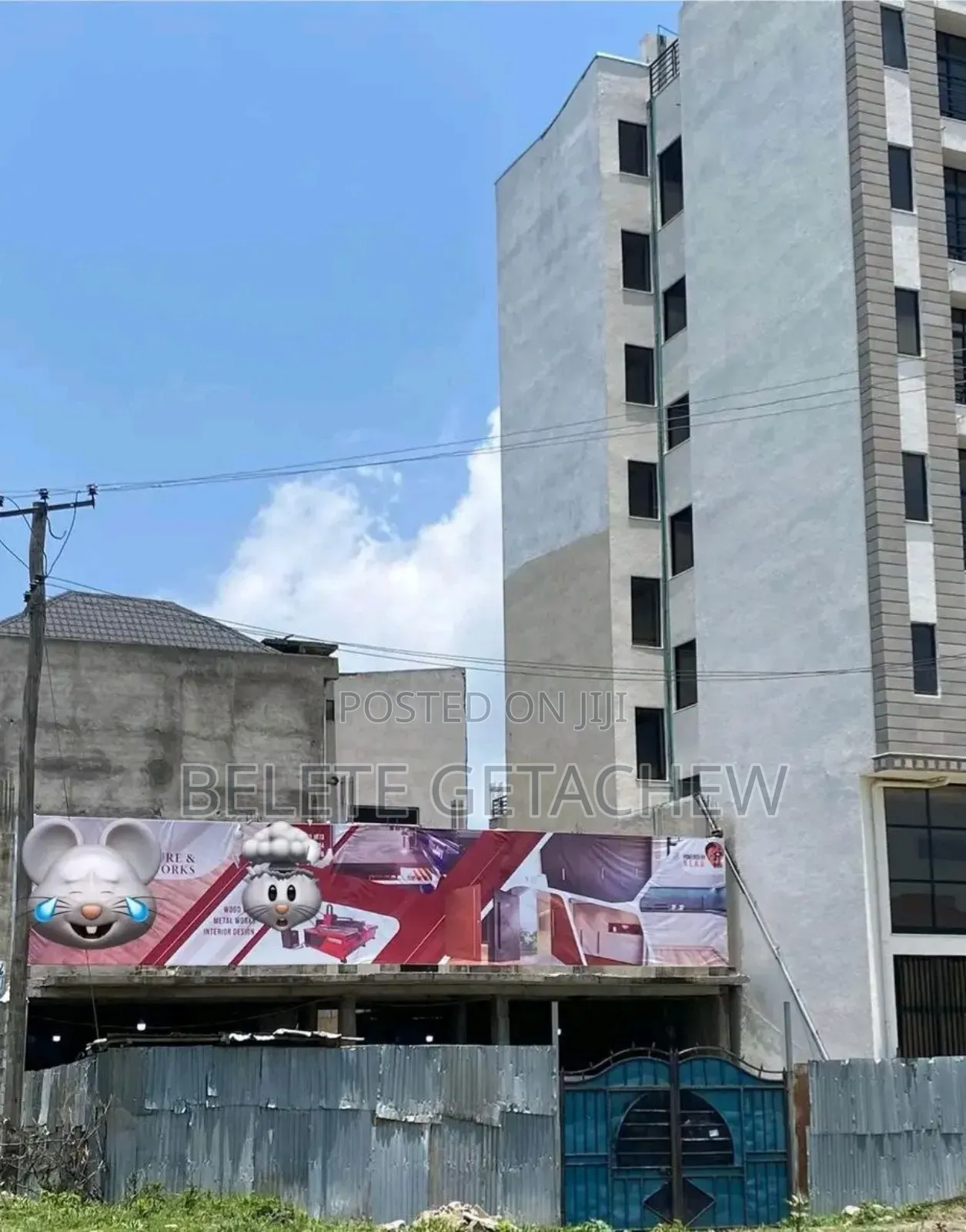 አያት ፤ ለ G+4 የመጀመሪያ ስላቭ የተሞላ ቦታ ሽያጭ 322 ካ.ሜ