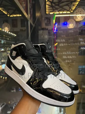 Photo - Air Jordan 1 Retro Black White Master Quality Shoes for You