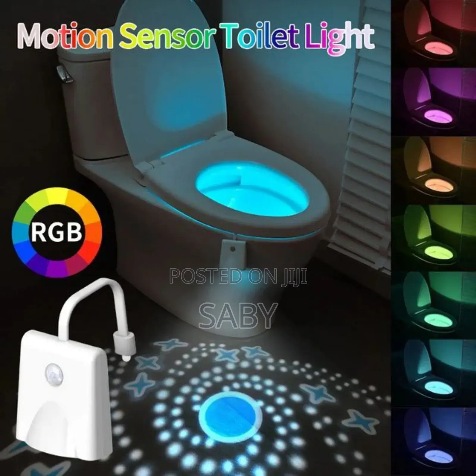 Motion Sensor Toilet Light