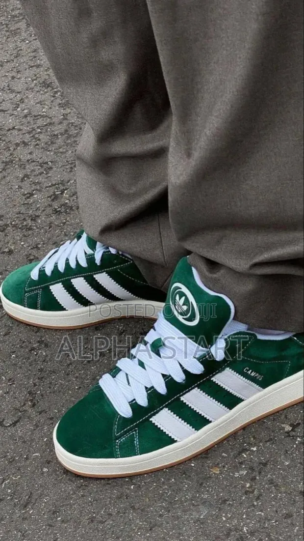 adidas gazelle silver green womens Adidas Original CAMPUS 00s Men's main image 1