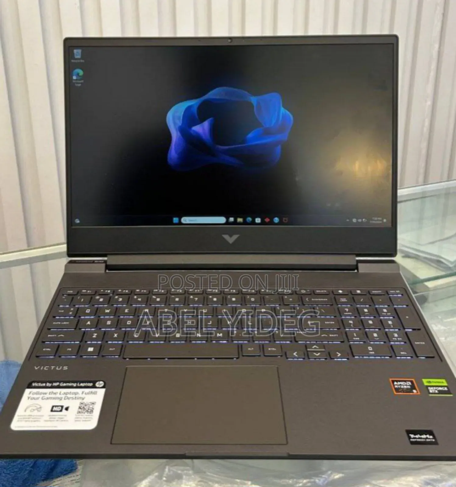 New Laptop HP Victus 15 16GB AMD Ryzen 5 SSD 512GB