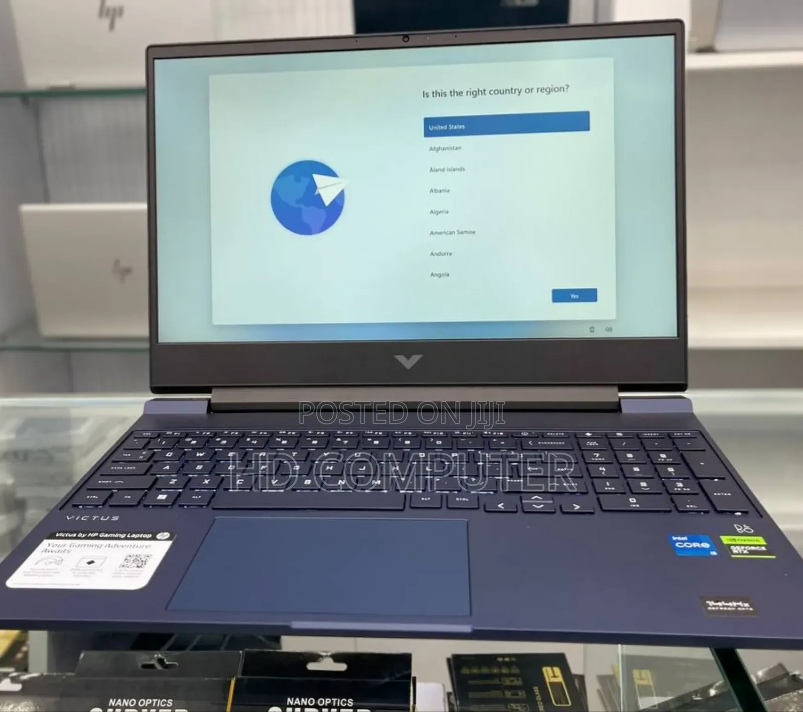 New Laptop HP Victus 16 8GB Intel Core I5 SSD 512GB