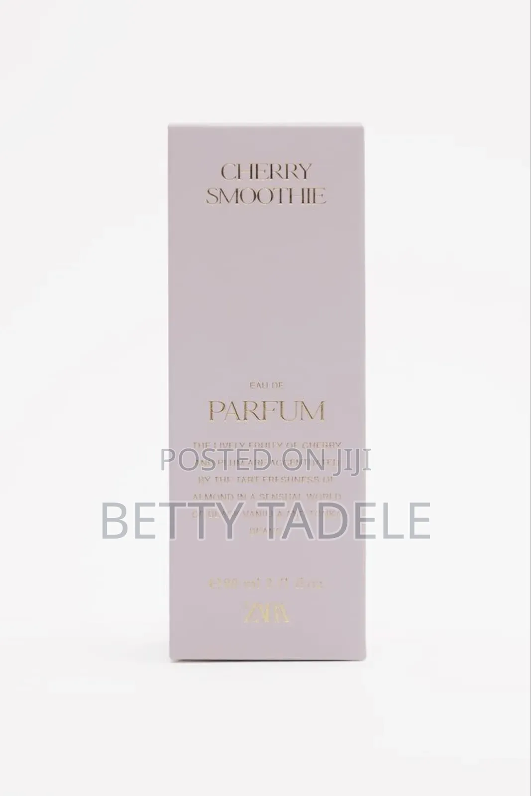 ZARA Cherry Smoothie EDP 80 ML (2.71 Fl. Oz).