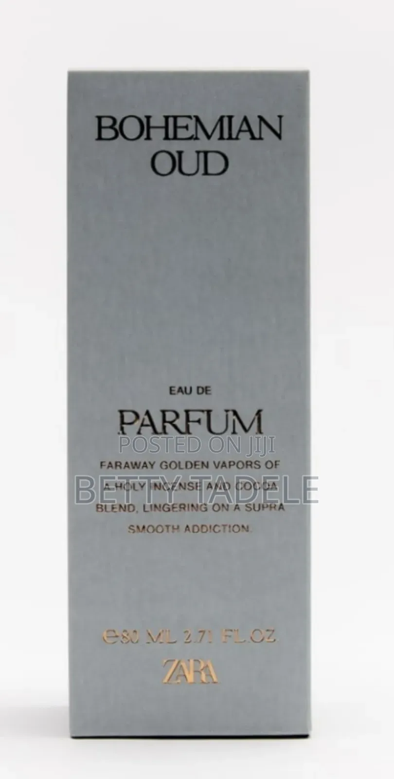 ZARA Bohemian Oud EDP 80 ML (2.71 Fl. Oz).
