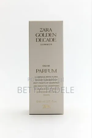ZARA Golden Decade Summer EDP 80 ML (2.71 Fl. Oz.).