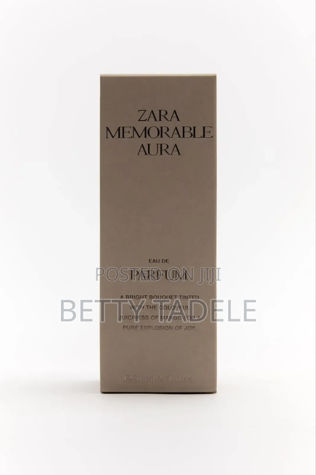 ZARA Memorable Aura EDP 80 ML (2.71 Fl. Oz).