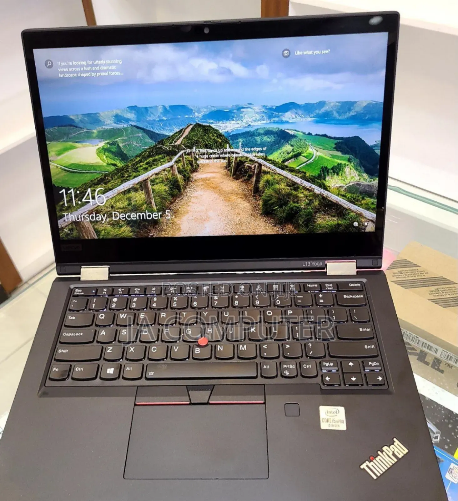 New Laptop Lenovo ThinkPad Yoga 16GB Intel Core I5 SSD 512GB