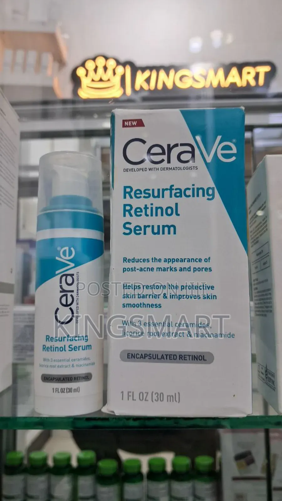 Cerave Resurfacing Retinol Serum 30ml With Free Delivery