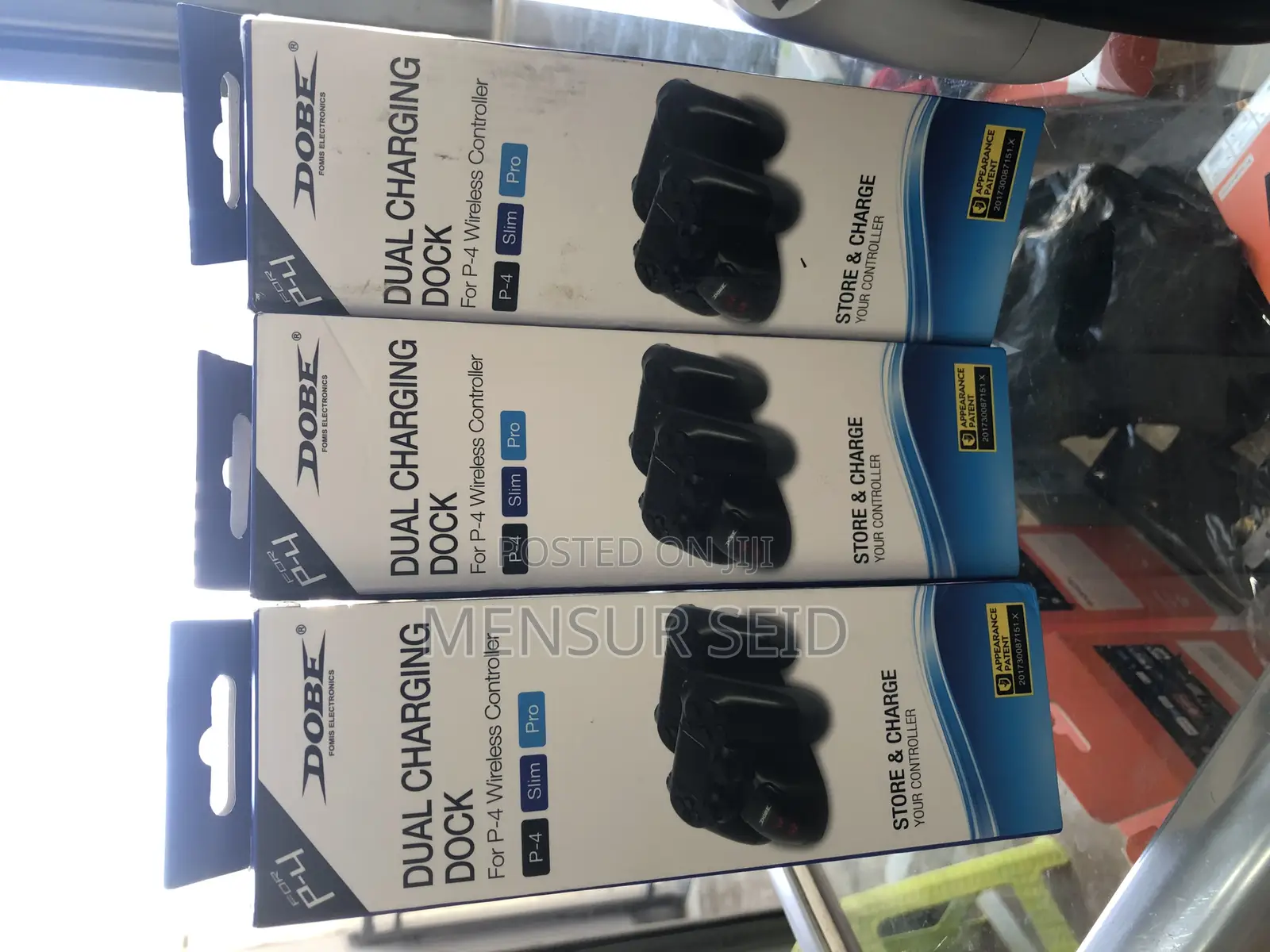 Dobe Dual Charging Dock for PS4 Controllers