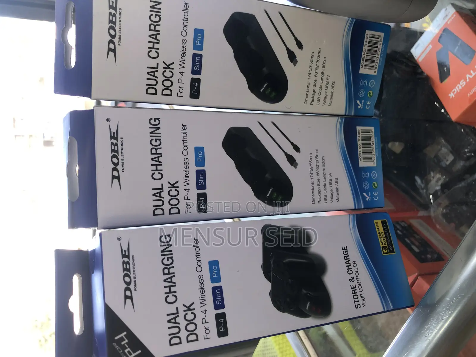 Dobe Dual Charging Dock for PS4 Controllers