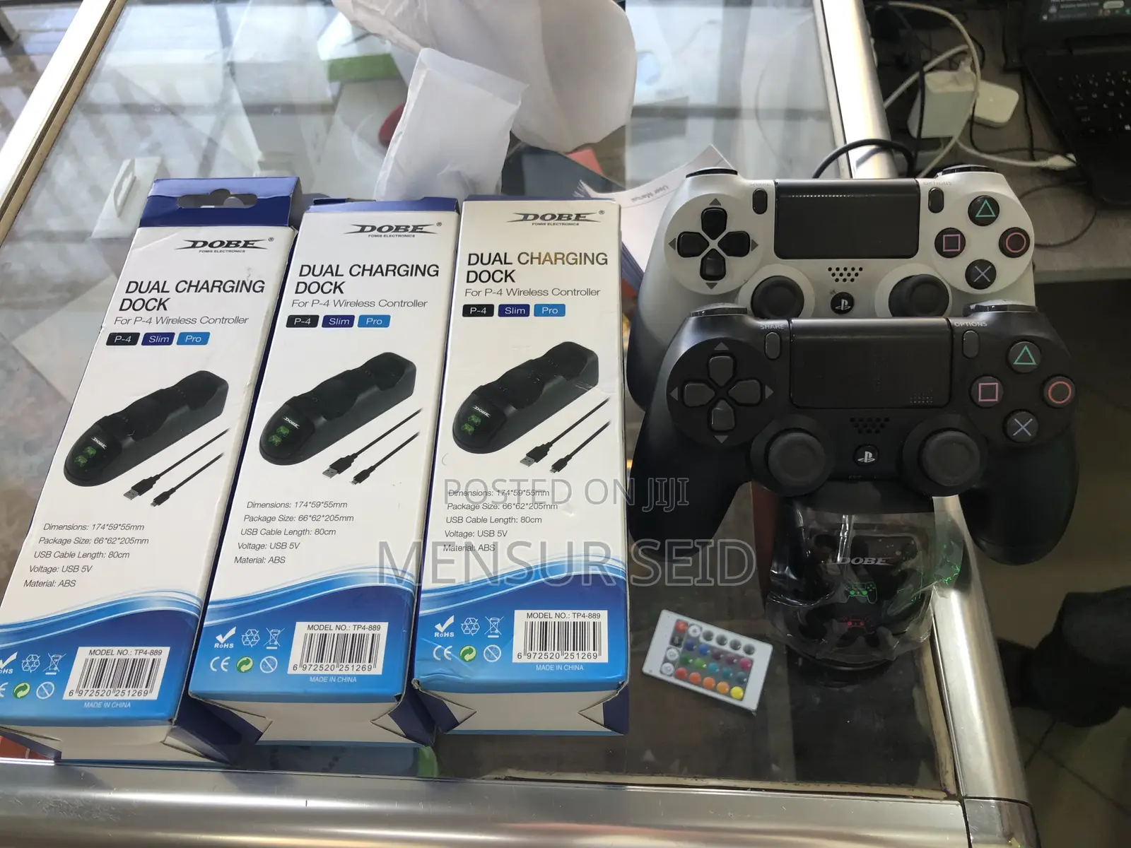 Dobe Dual Charging Dock for PS4 Controllers