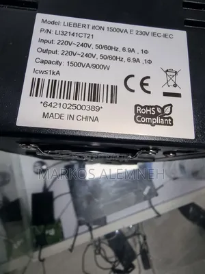 Brand New Ups Vertiv Liebert Iton 1500av E 230v Ies -Ies