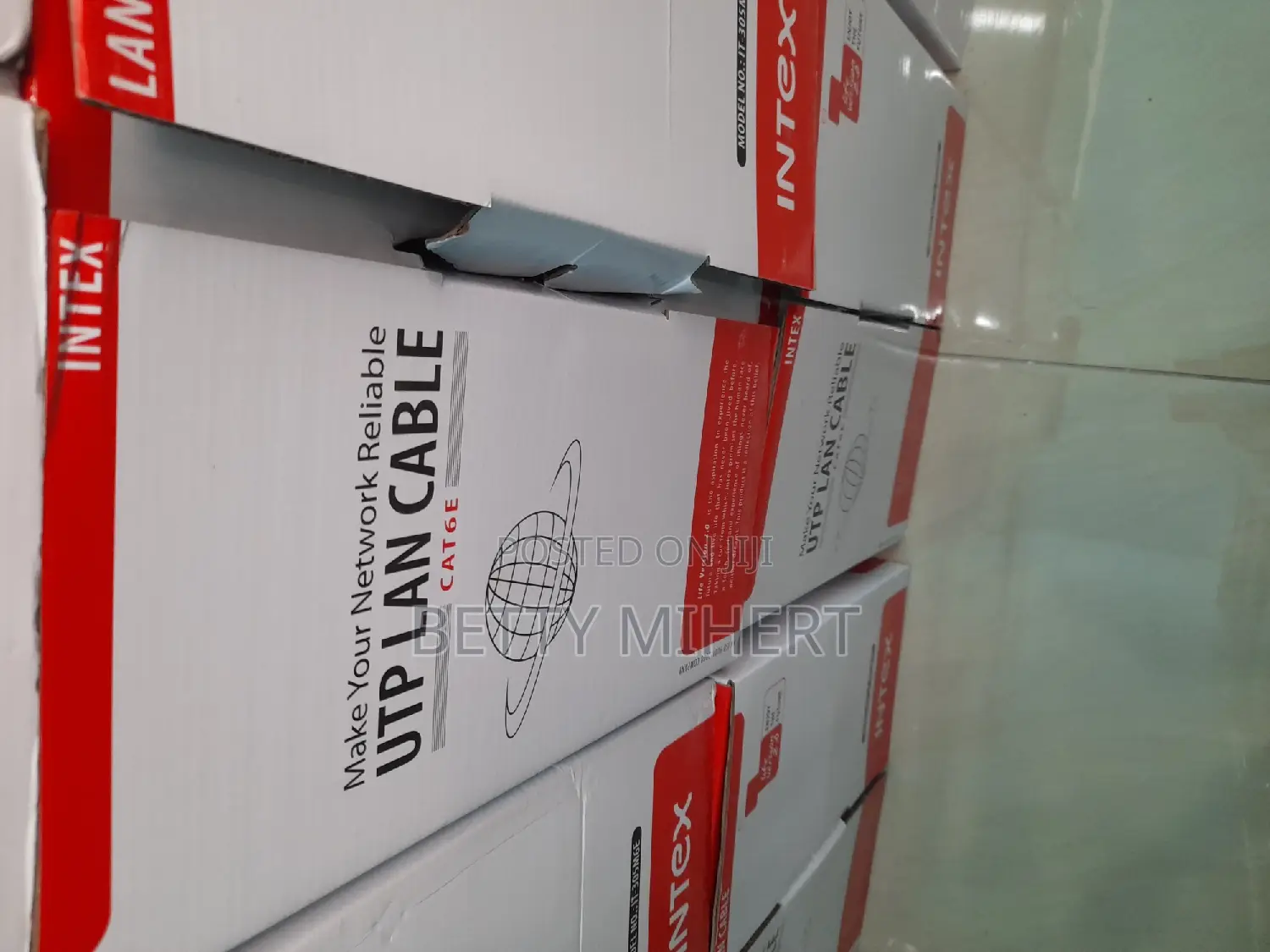 Intex Cat6 E Networking Cable