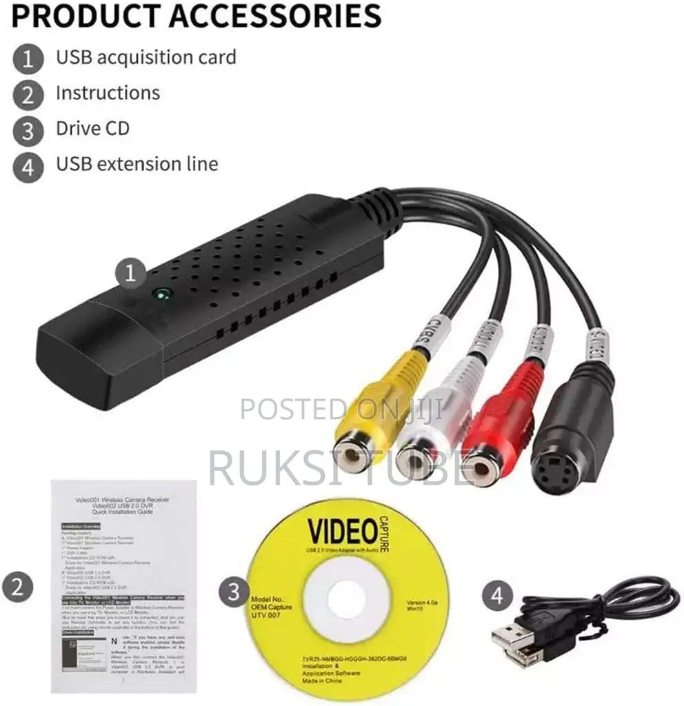 Easycap VHS to Digital Converter