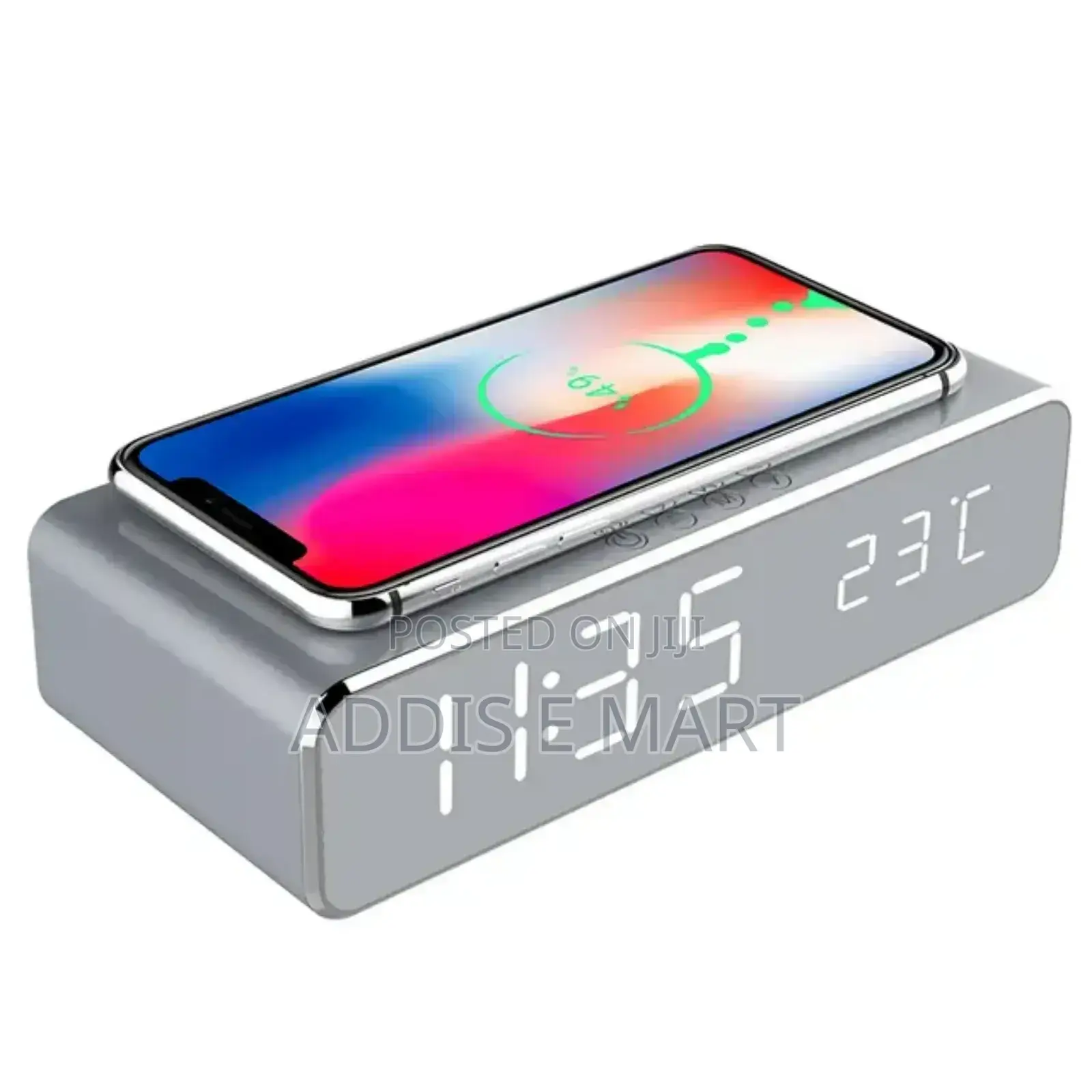 Wireless Charging Clock Alarm