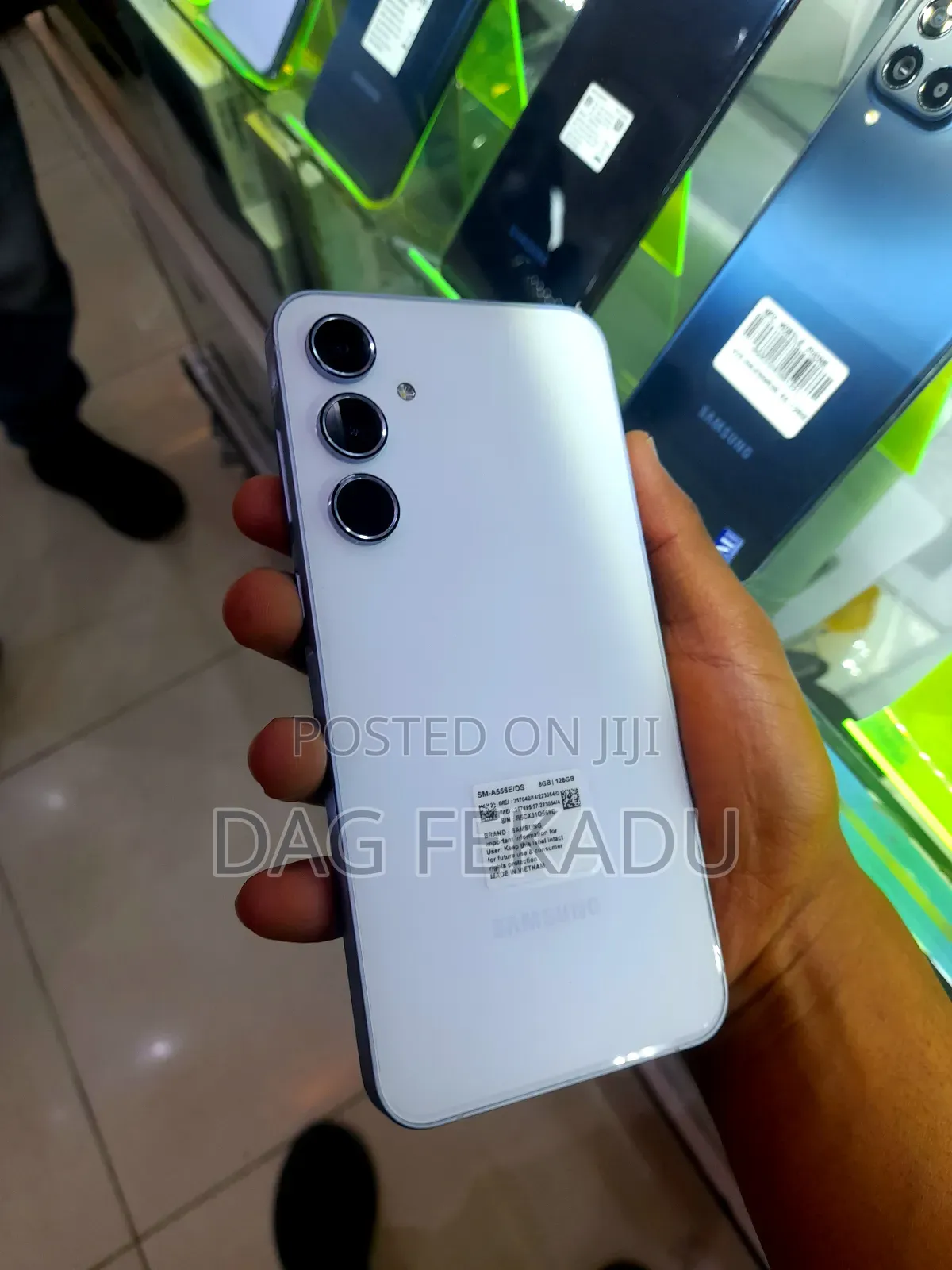 New Samsung Galaxy A55 128 GB White