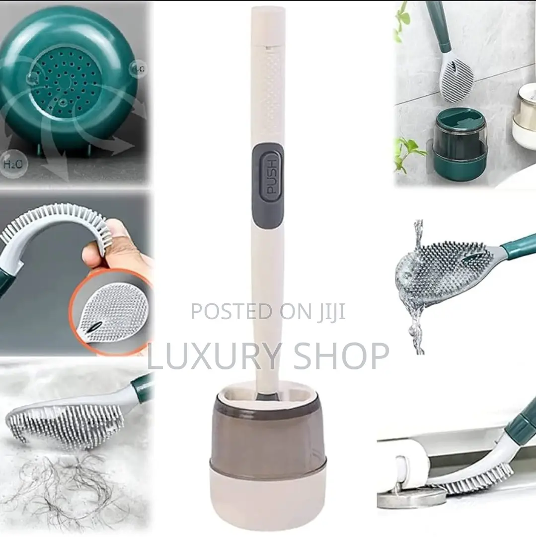 Toilet Cleaning Silicon Brush