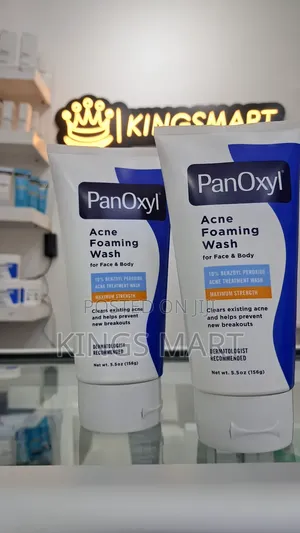 Photo - Acne Foaming Wash for Face and Body (Panoxyl)